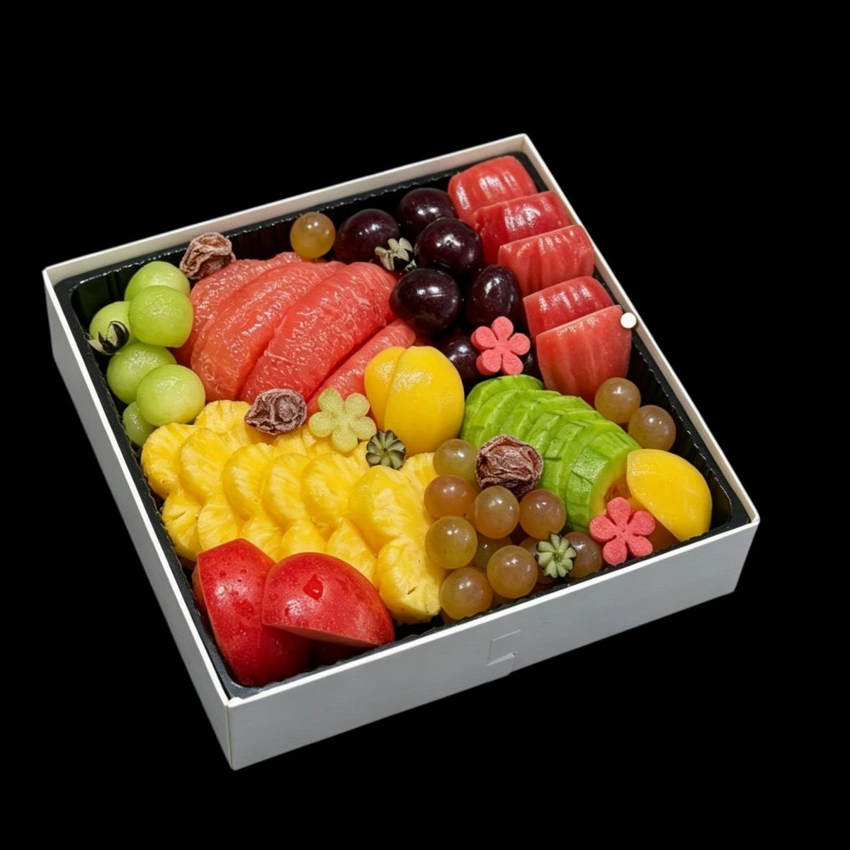 水果拼盘切盒(Fresh-Cut Fruit Platter | Real Gift Delivered to the Streamer)