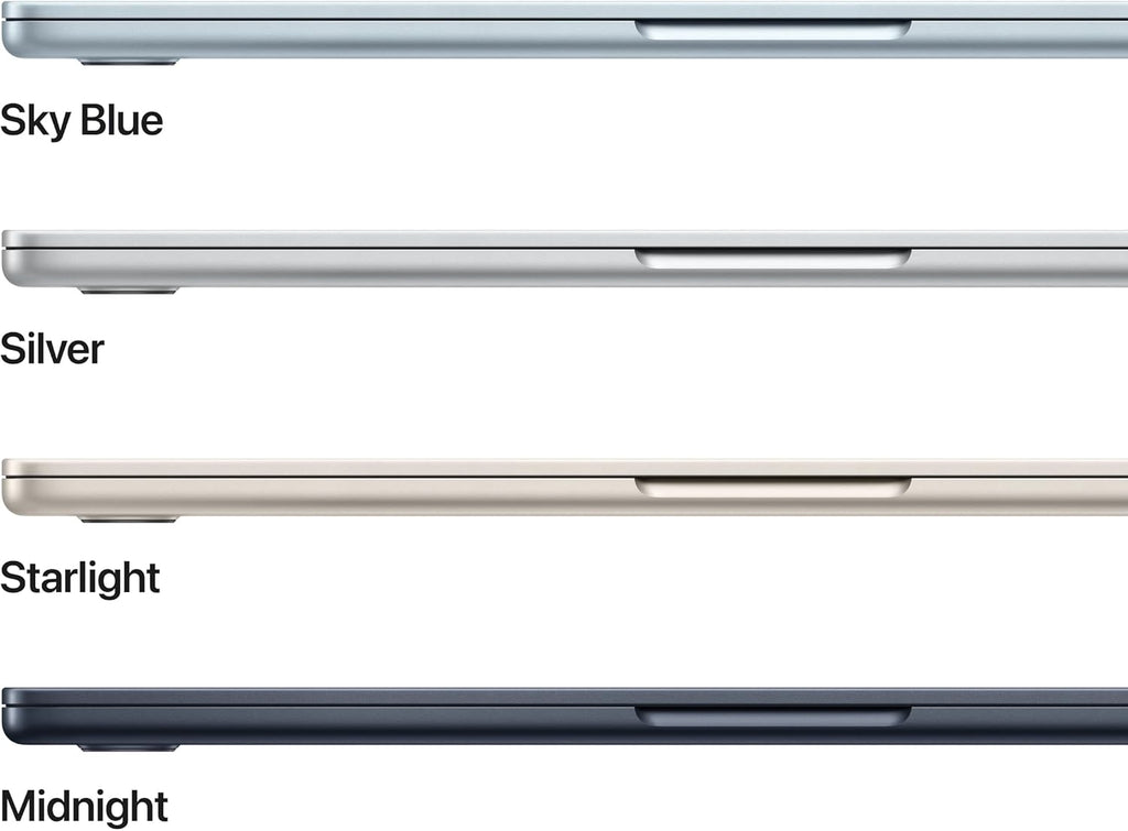 Apple 2026 MacBook Air 13-inch Laptop with M5 chip: Built for AI, 13.6-inch Liquid Retina Display, 16GB Unified Memory, 512GB SSD, 12MP Center Stage Camera, Touch ID, Wi-Fi 7; Sky Blue