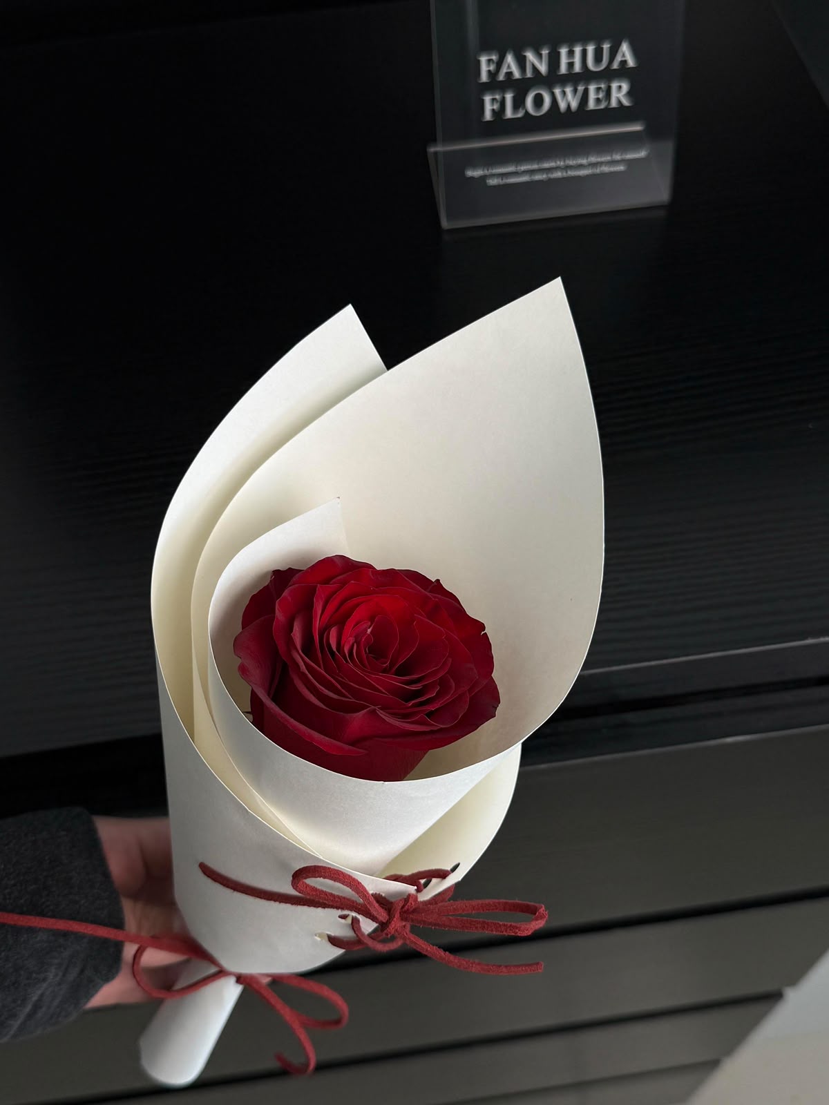 单支玫瑰向日葵（Fresh Single Rose & Sunflower | Real Gift Delivered to the Streamer）