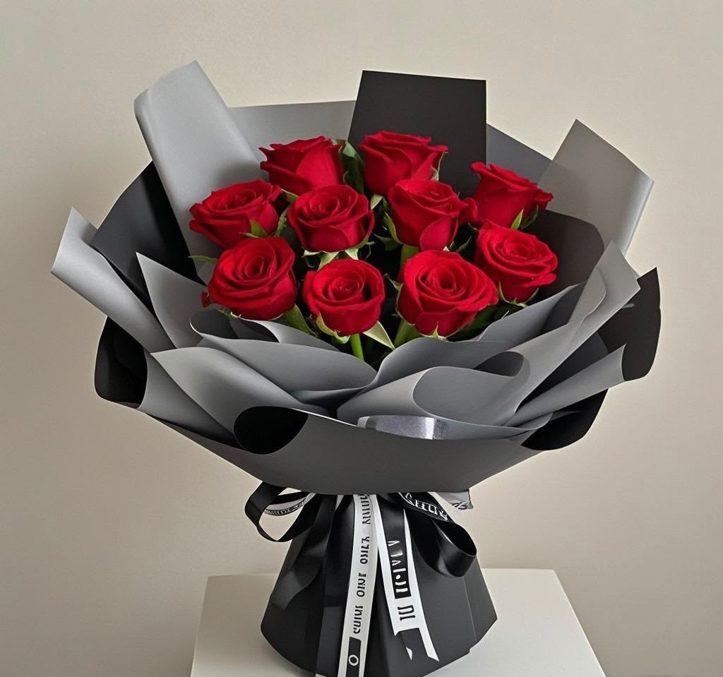 小花束9-11支（Fresh Flower Bouquet 9-11 Stems | Real Gift Delivered to the Streamer）