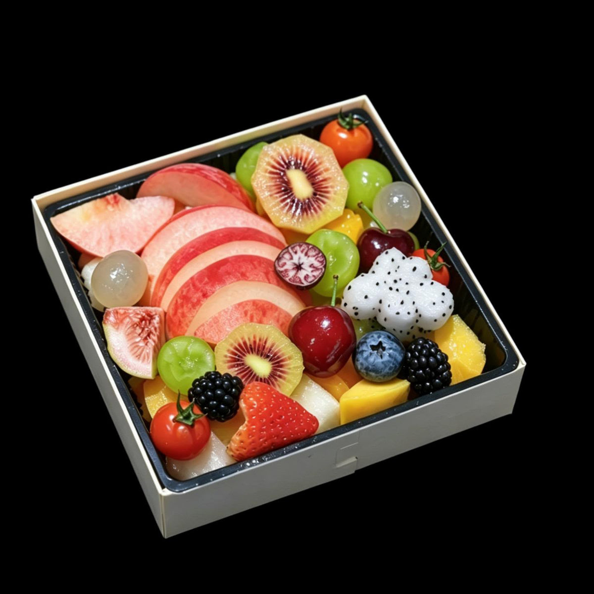 水果拼盘切盒（Fresh-Cut Fruit Platter | Real Gift Delivered to the Streamer）