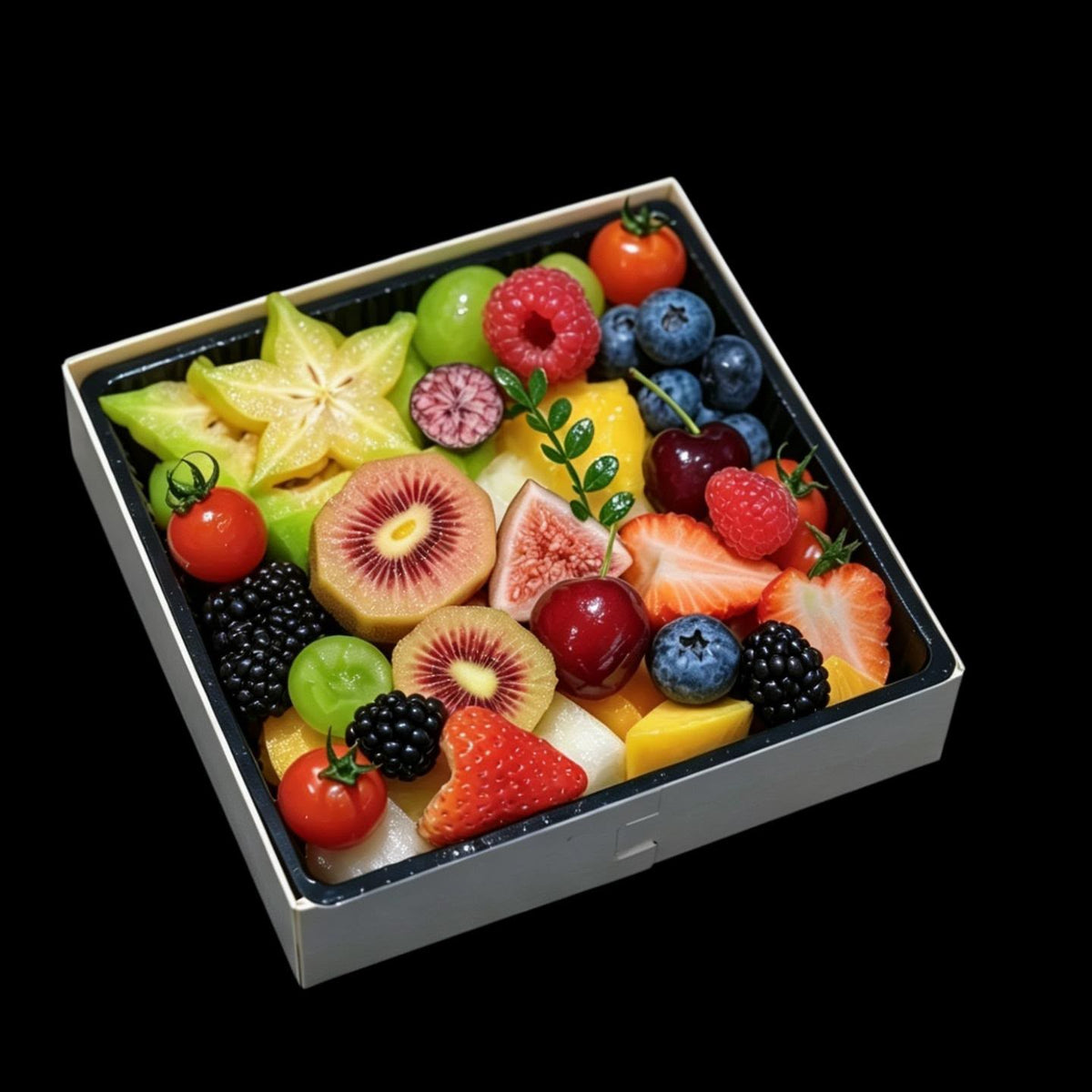 水果拼盘切盒（Fresh-Cut Fruit Platter | Real Gift Delivered to the Streamer）